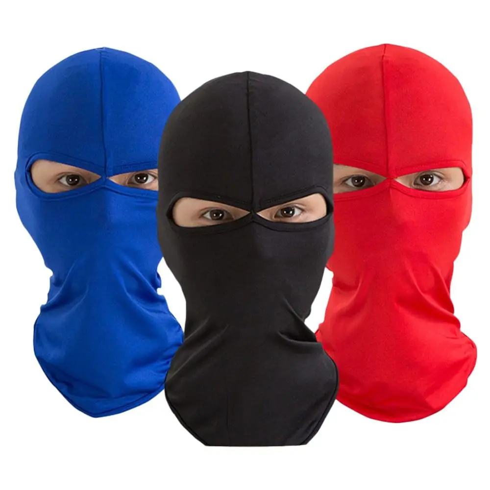 Ventilation Thin Facial Mask Multifunctional Windproof And Dustproof Mask Cooling Neck Cover Sunscreen Mask Double-Hole Cap