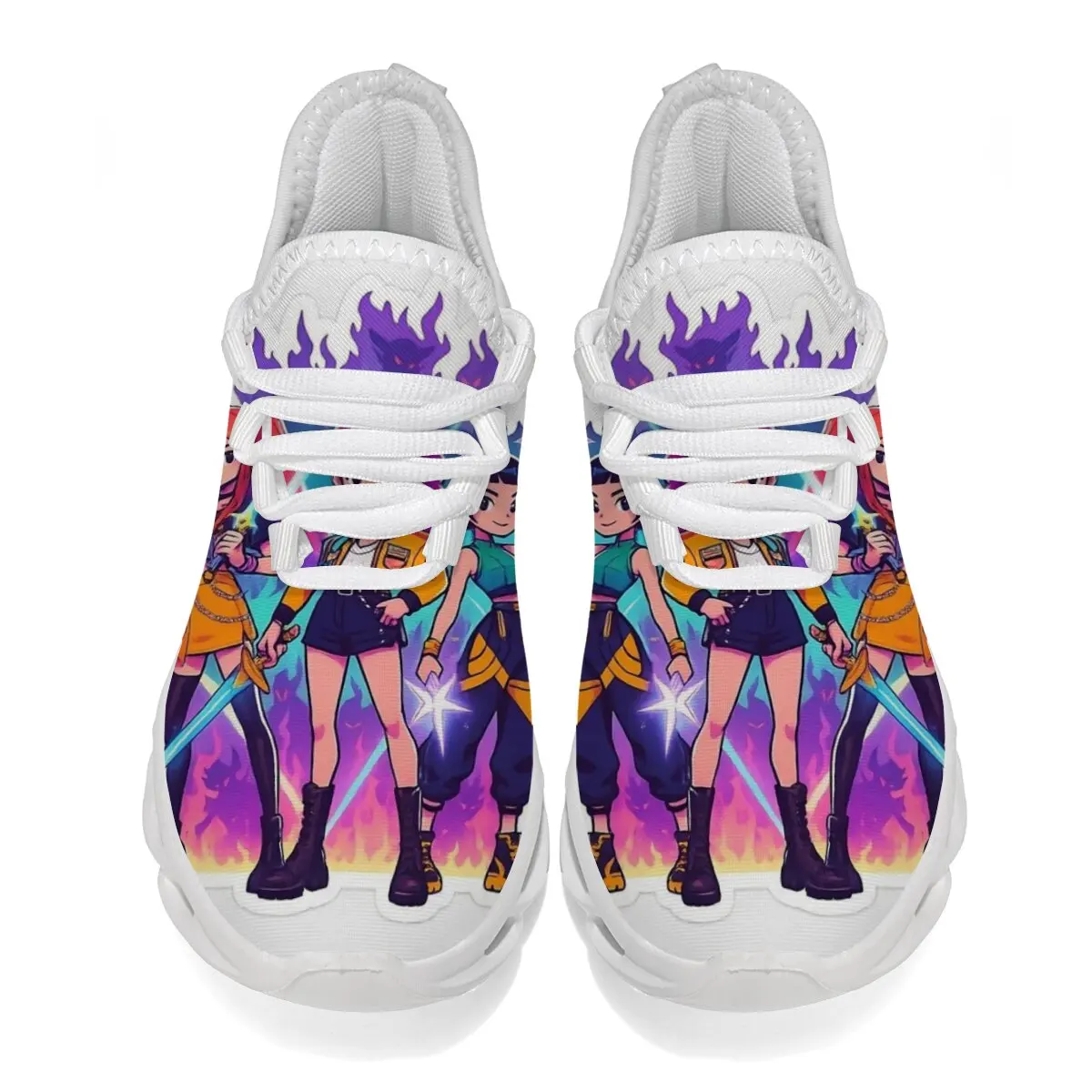 Sepatu Lari Unisex 2025 Pria Wanita Ringan Berbahan Mesh Bernapas Nyaman Datar Lembut Sepatu Tenis Musim Panas Sneakers Bertali Pria