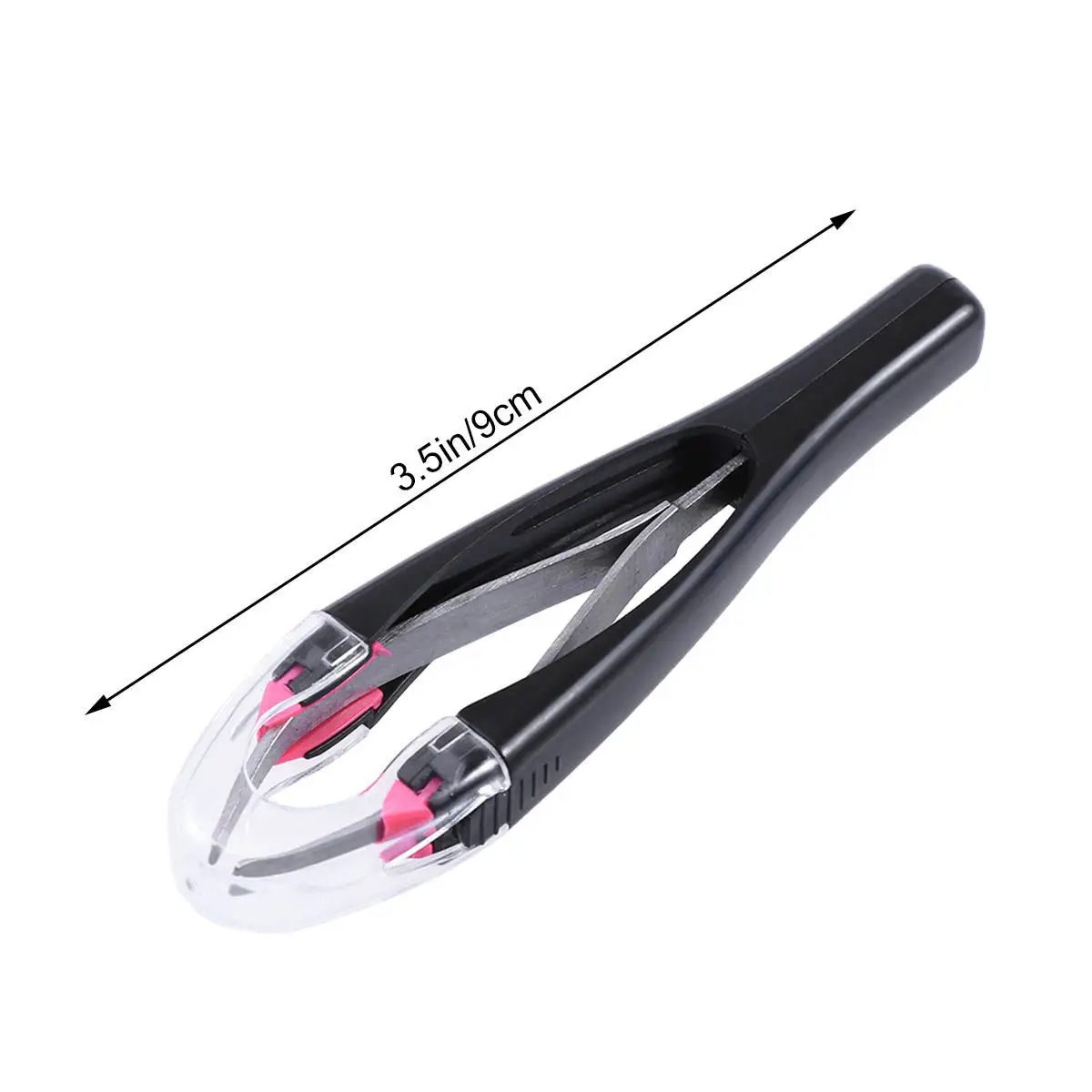 Retractable Automatic Eyebrow Tweezer Stainless Steel Slanted Precision Tip Hair Removal Makeup Tool Facial Tweezers Auto Pluck