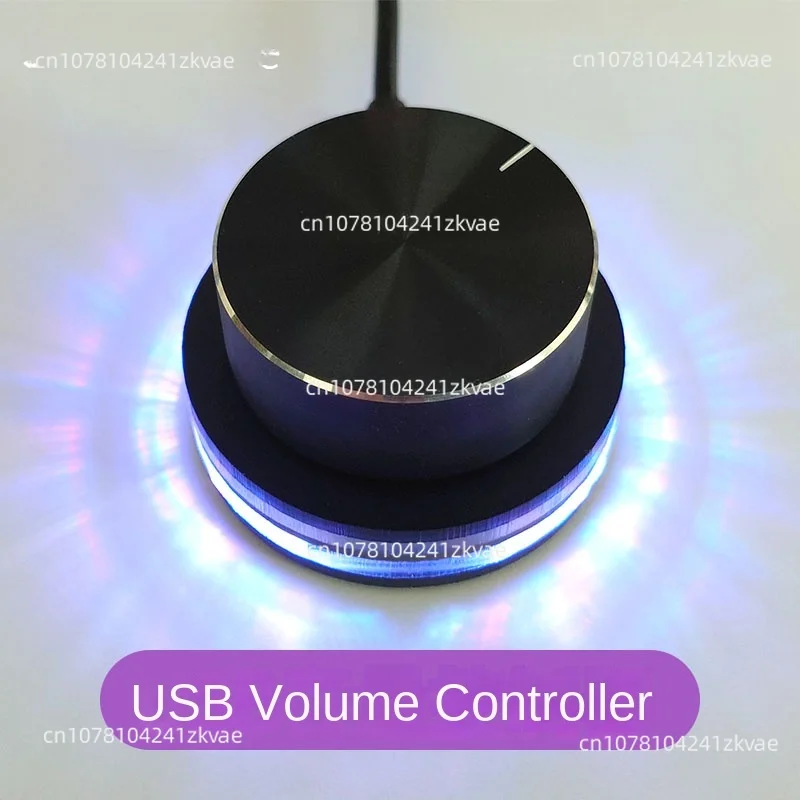 USB volume control knob customizable support shortcuts