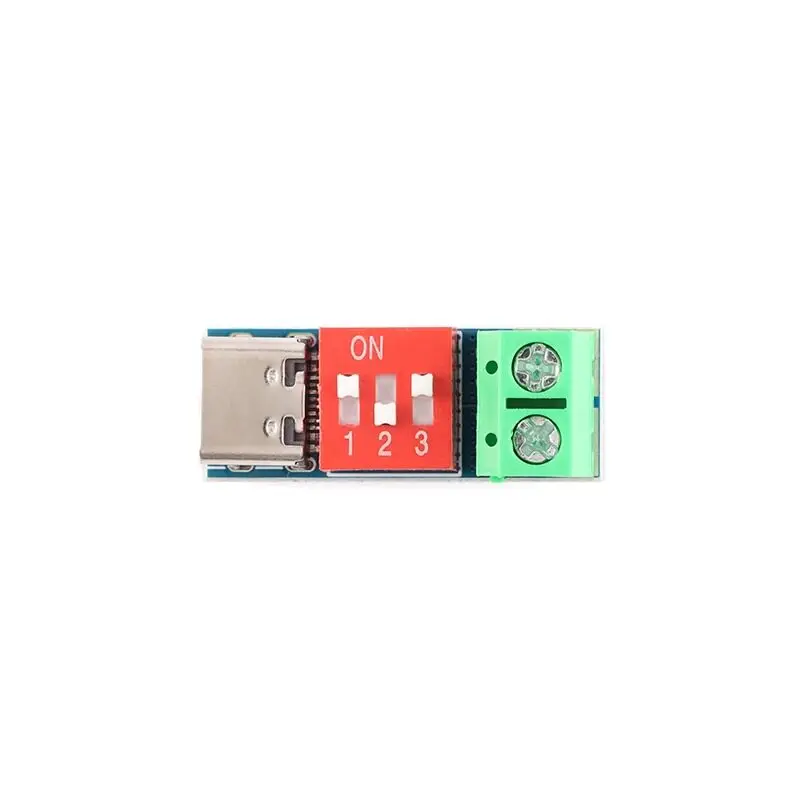 10pcs for pdsink module pd/bc protocol supports 100w fast charging adjustable output 5/9/12/15/20v