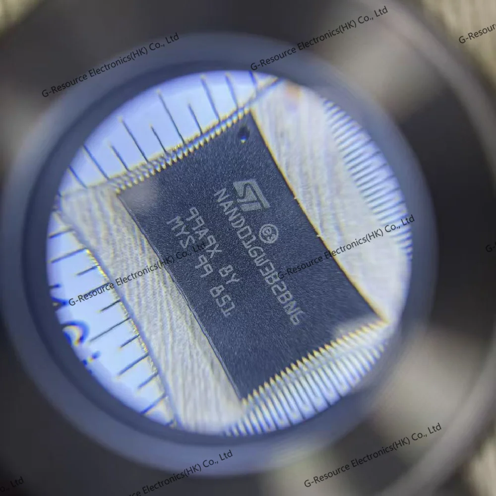 (1pcs) NAND01GW3B2CZA6 NAND01G TFBGA-632112 Byte/1056 Word Page, 1.8V/3V, NAND Flash Memory