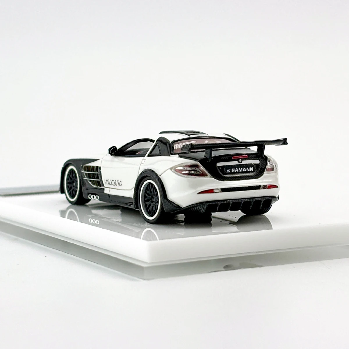 VMB 1:64, Mercedes-Benz SLR hamann modified version, high-end resin static miniature car fashion play model, adult collection.