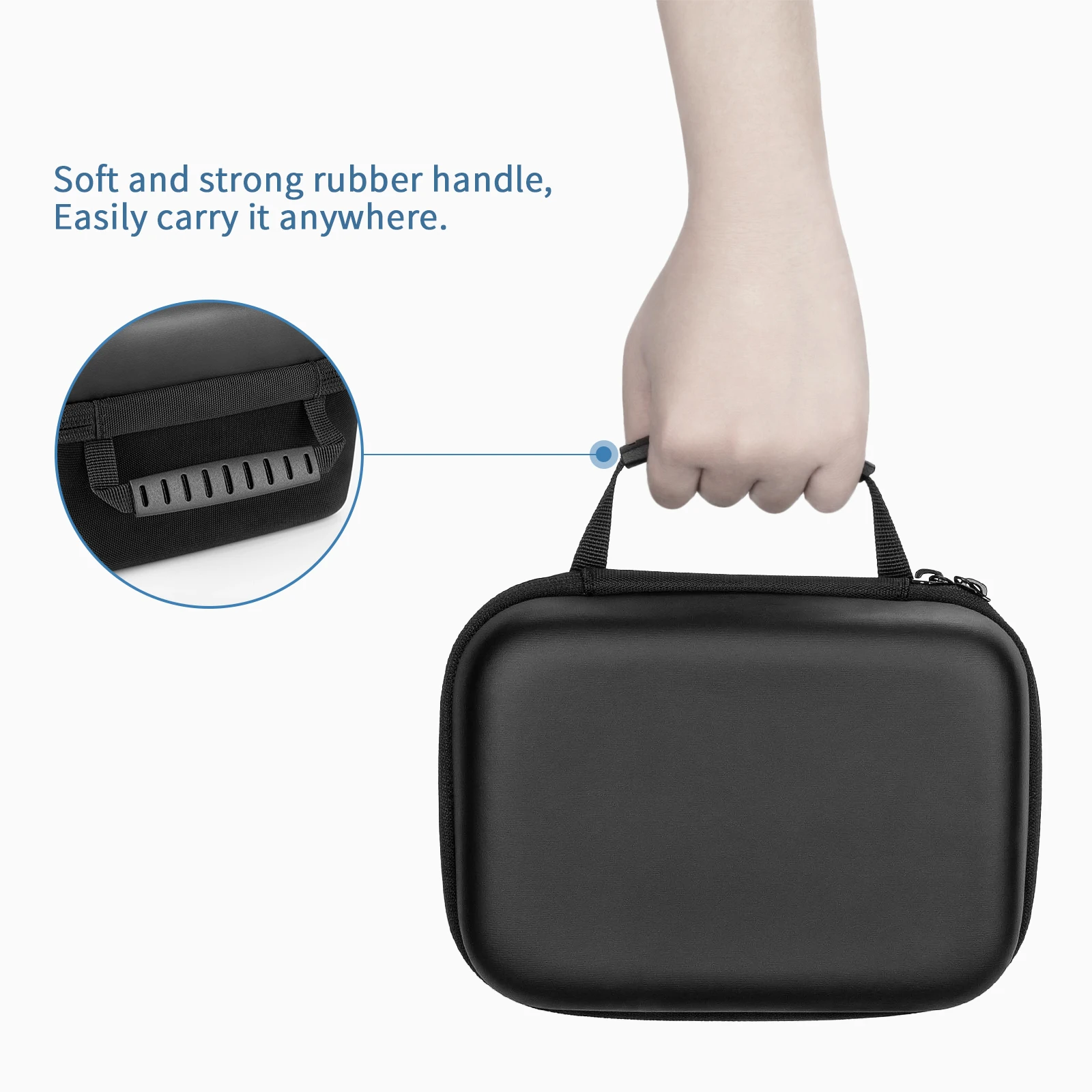 Yinke Case for Polaroid Originals Now+/Onestep 2/Now I-Type/OneStep+ Instant Camera EVA Hard Protective Cover Travel Storage Bag
