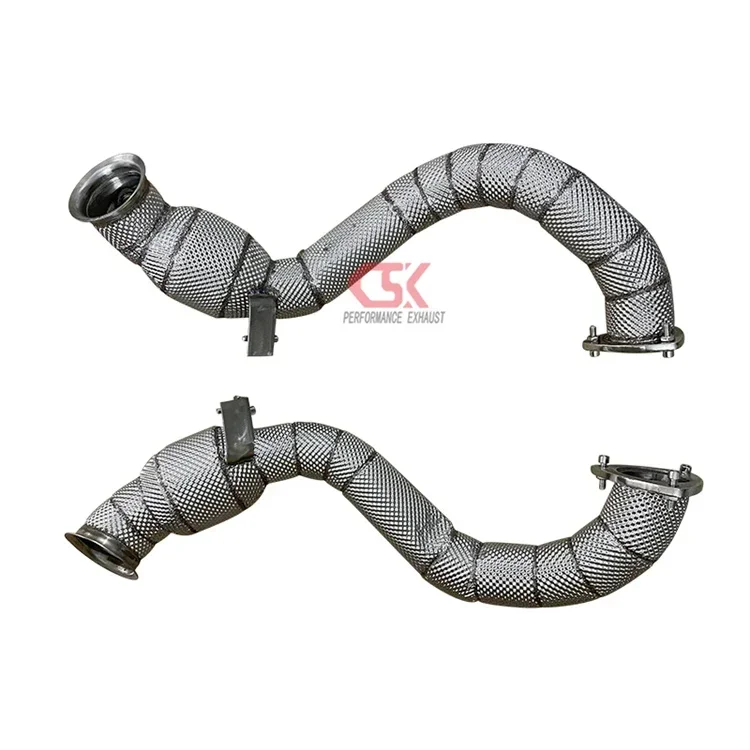 2024 Top Selling Vantage 4.0T V8 CSK downpipe end exhaust For Aston Martin