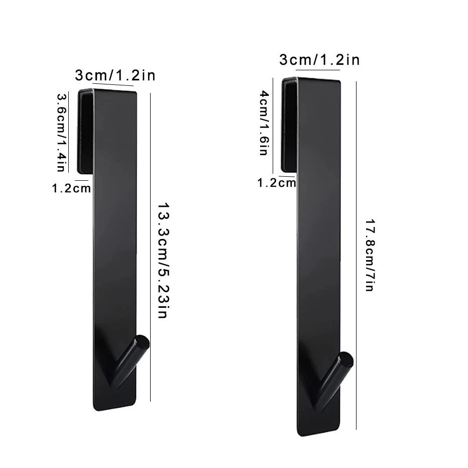 Bathroom Frameless Glass Door Hook Shower Door Hook Towel Rack Removable Stainless Steel Back Type Hanging Holder Hanger
