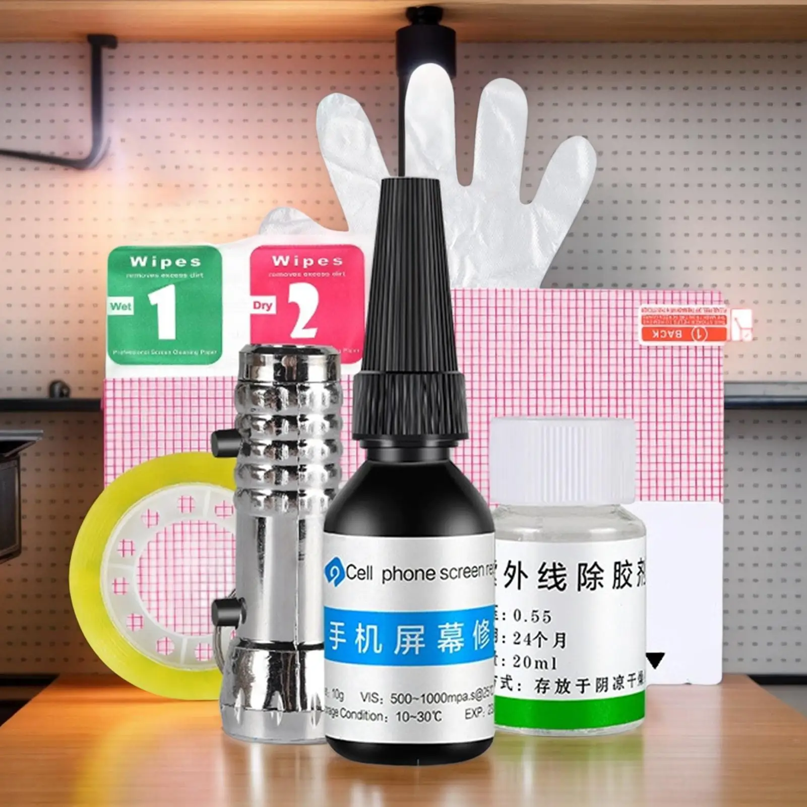 Cell Phone Screen Protectors Liquid Glass Crack Repair Liquid Phone Cellphone Device Maintenance Care Solutions for Smart