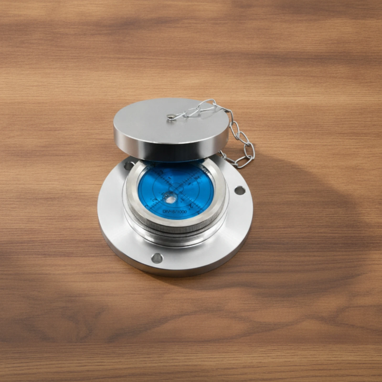 Circular Bubble Level Compact Round Bubble Level Slimline Metal for Machinists, Machinery, Cranes