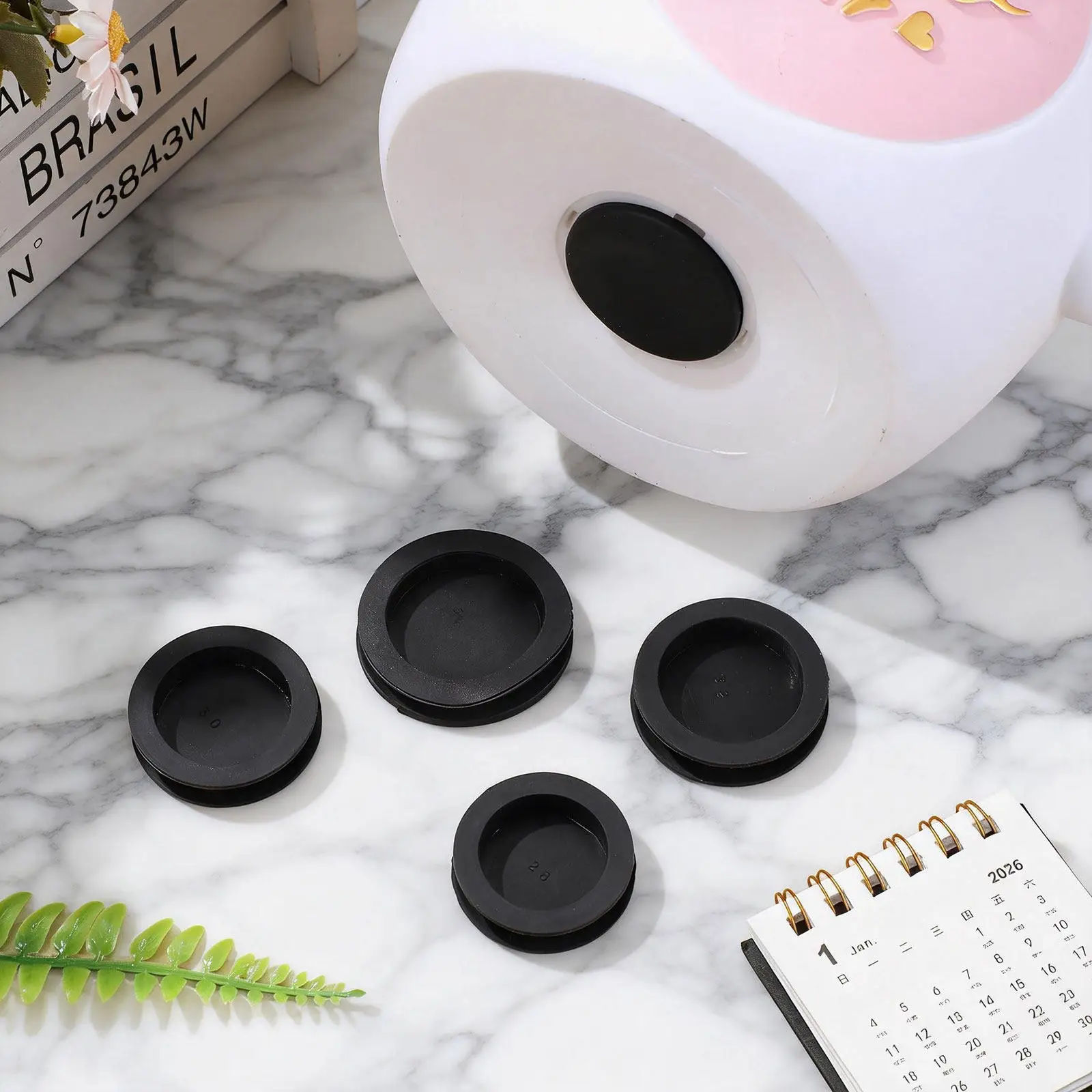 5Pcs Silicone Plug Stoppers Piggy Bank Replacement Round Hole Covers Money Saving Jar Seal Coin Container Stopper