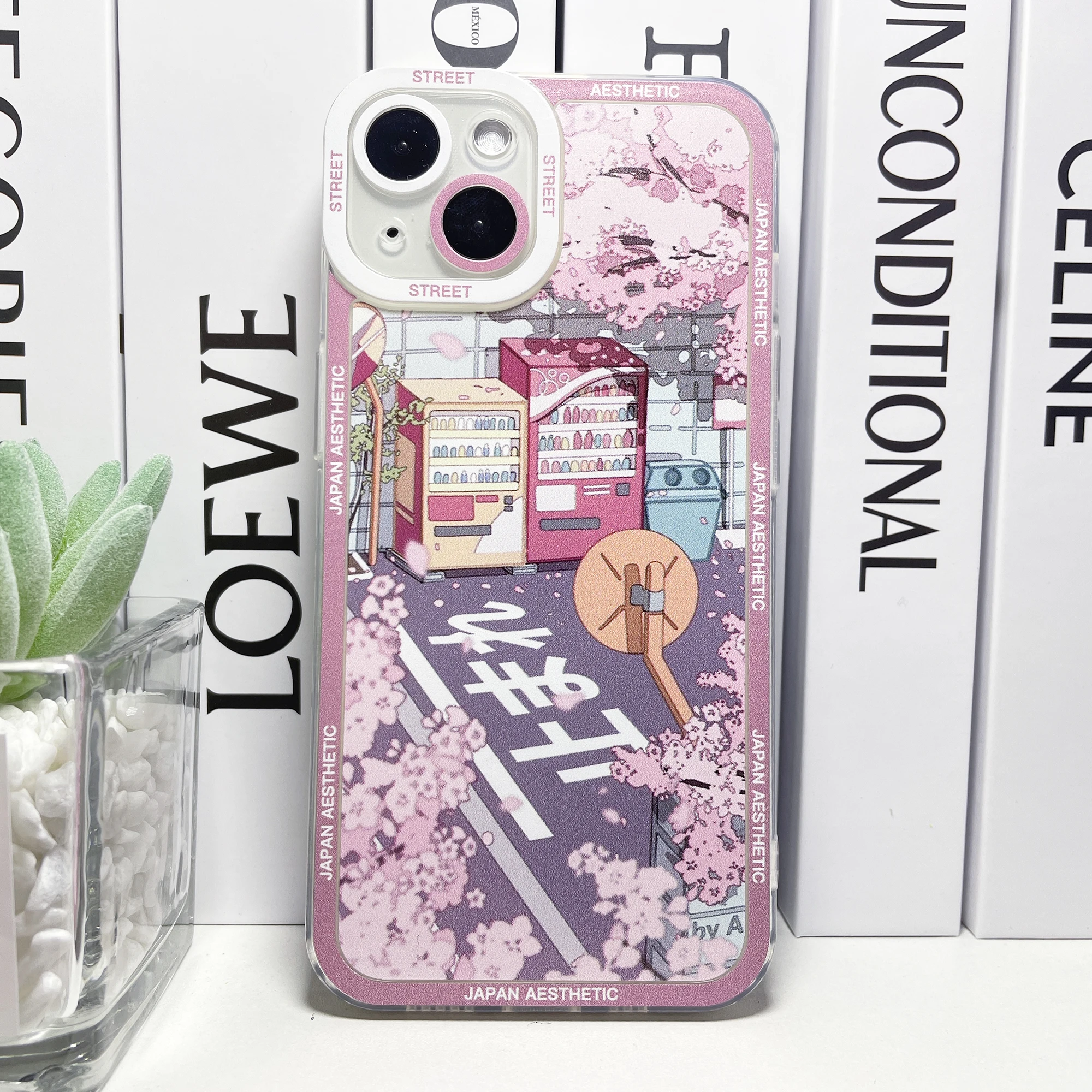 Japanese Aesthetic Traint Moun Fuji Phone Case For iPhone 16 15 14 13 12 11 Pro Max Mini XS X XR SE 7 8 Plus Clear Soft Cover