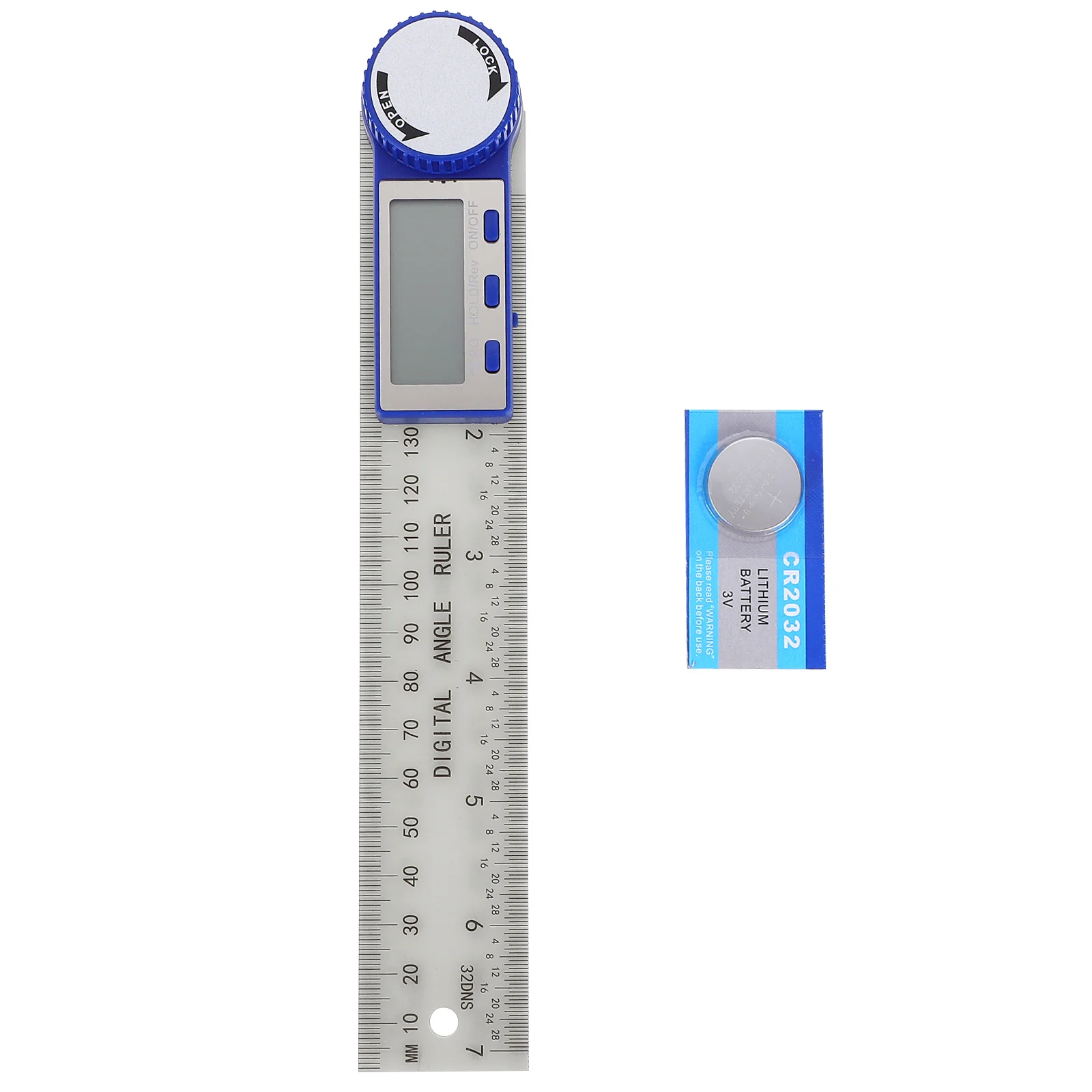 

Digital Angle Ruler Plastic High Strength Digital Protractor Angle Gauge Measurement Tool for Woodworking Construction