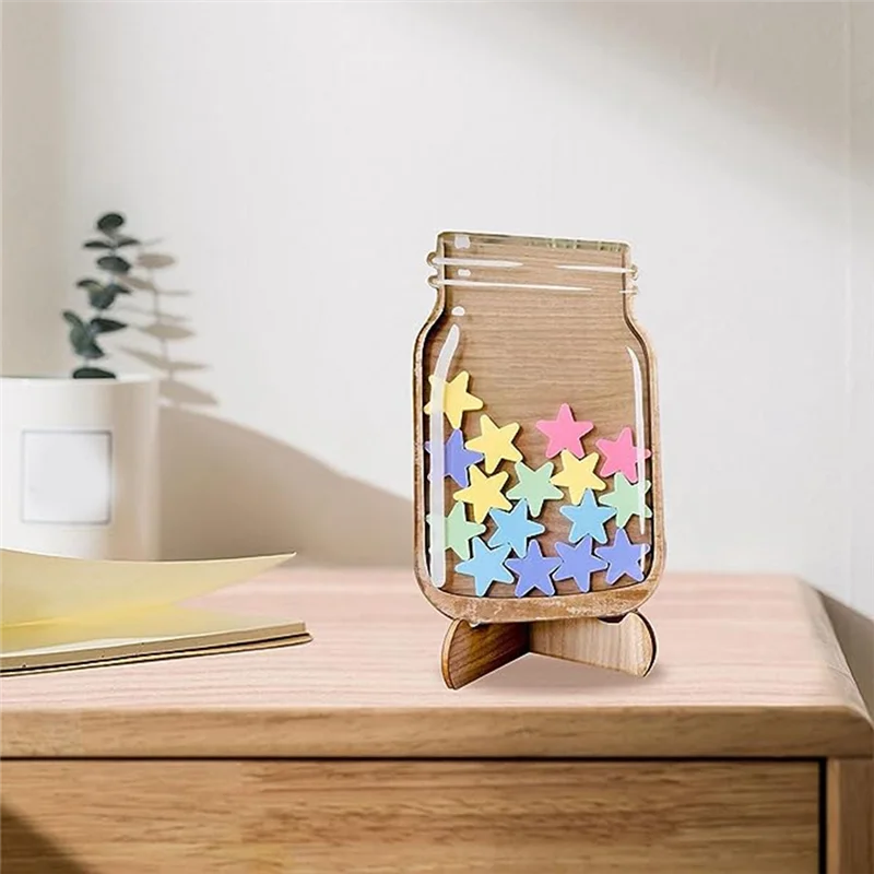 Reward Jar Set Kit For Kids With Stars Classroom Daily Training Reward Board Classroom Reward Jar Kit With Tokens Chore Chart