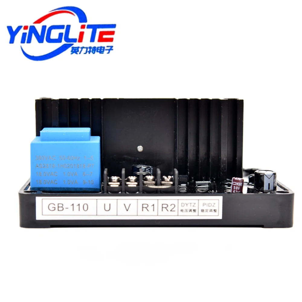 GB-110 منظم الجهد لملحقات المولدات GB110 مع منظم إثارة الفرشاة DX8E منظم الجهد AVR