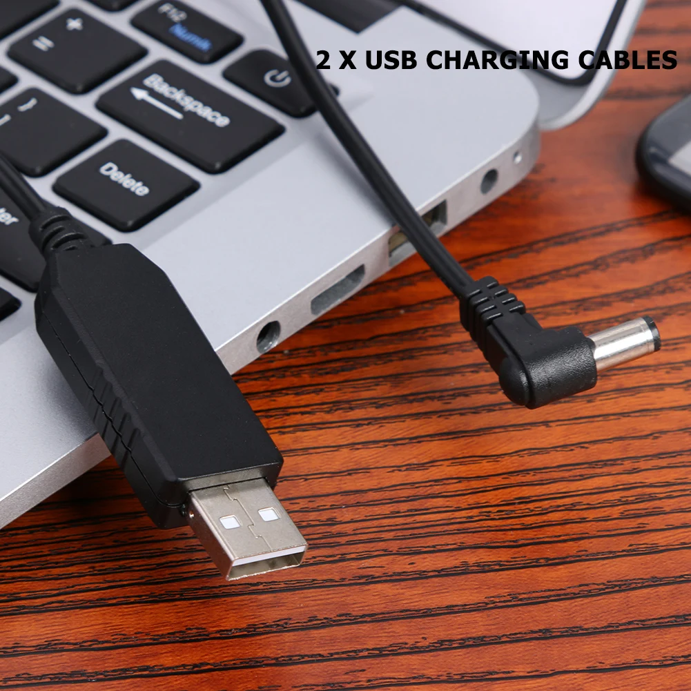 

2pcs 3.28ft USB Charger Cables for BaoFeng -5R -82 -8D BF-9700 -6R Radio