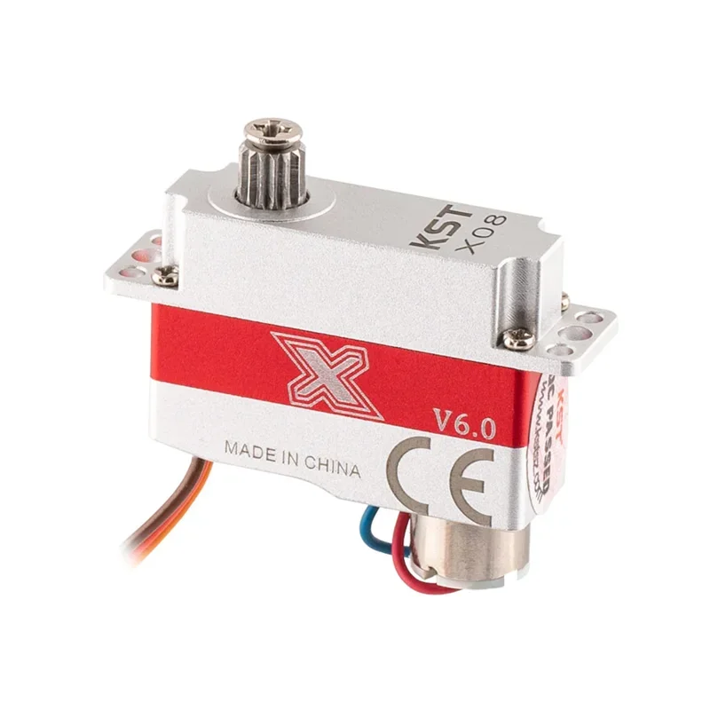 

KST X08 V6.0 Digital Micro Servo 2.8Kgf.cm 0.09sec Metal Gear for RC Gliders
