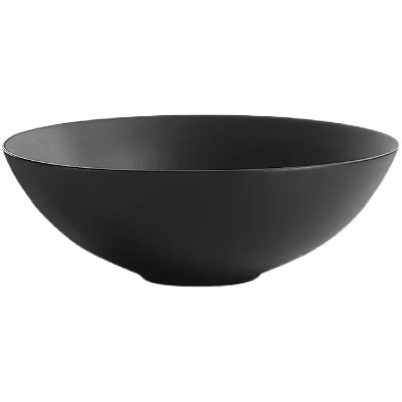 Dark Green Black Wash Basin Countertop Basin Household Creative Washbasin Balcony Single Basin Nordic Ceramic Bathroom Sinks