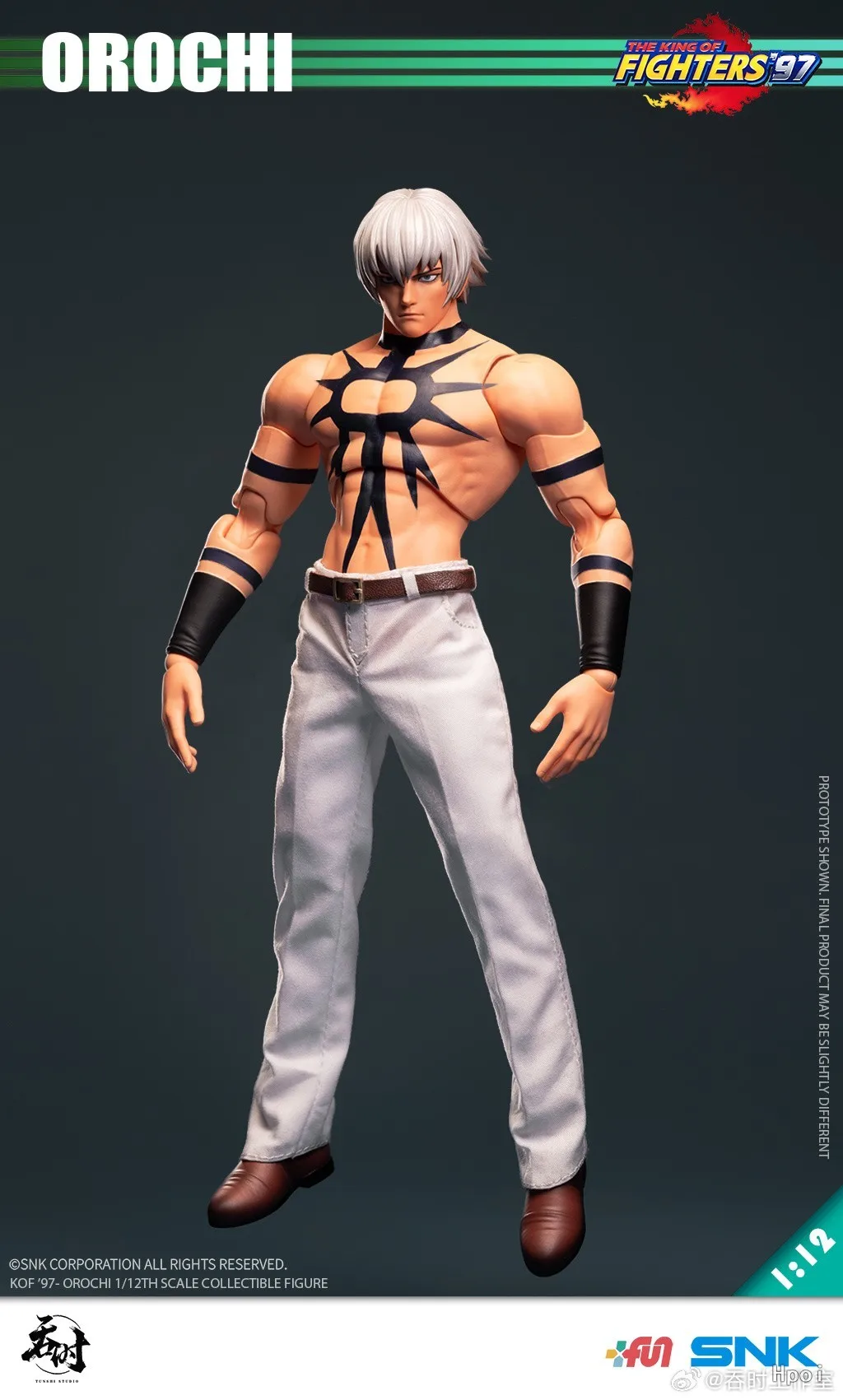 【البيع المسبق】لعبة شخصيات الحركة Tunshi Studio TS-015 The King of Fighters '97 Orochi 1/12 #2