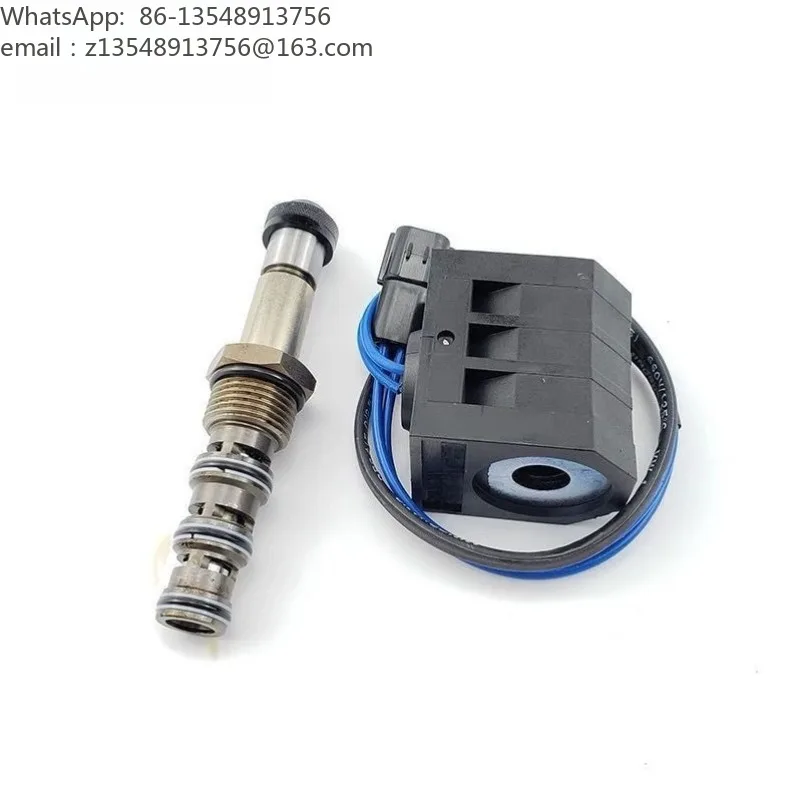 Excavator Parts Pilot Safety Lock Solenoid Valve Coil Spool 55/150/215/225/300-579