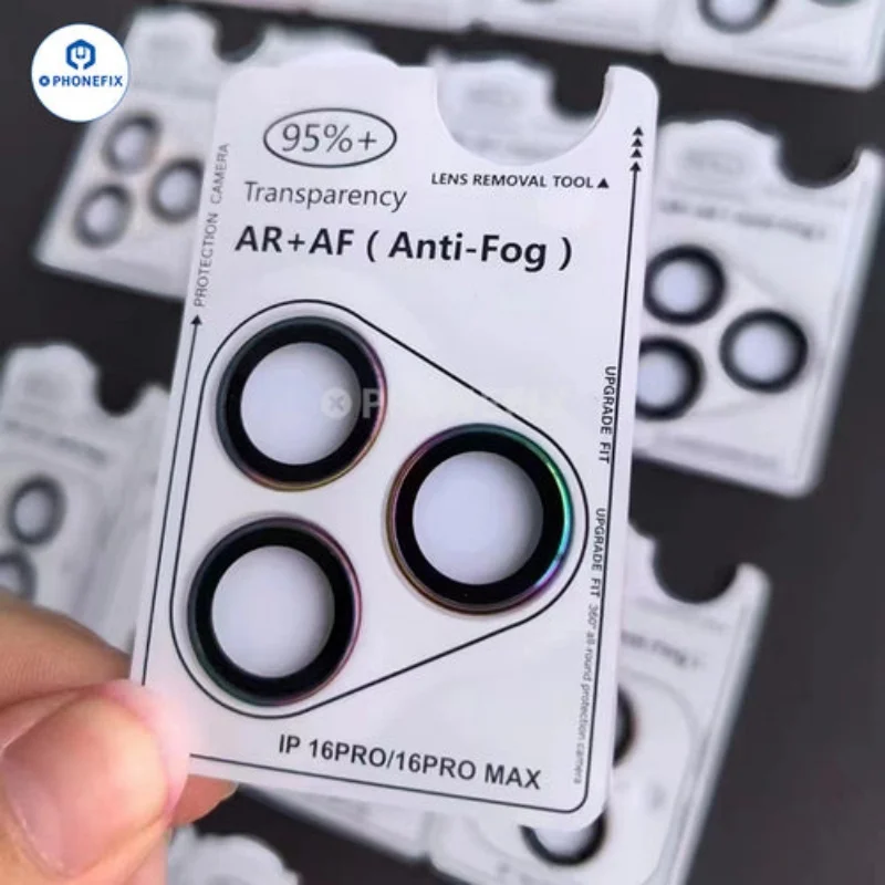 AR + AF ฟิล์มป้องกันเลนส์กระจกนิรภัยซีรีส์16สำหรับ iPhone 16 16 16 16PRO 16PRO ฝาหลังอุปกรณ์ป้องกันเลนส์