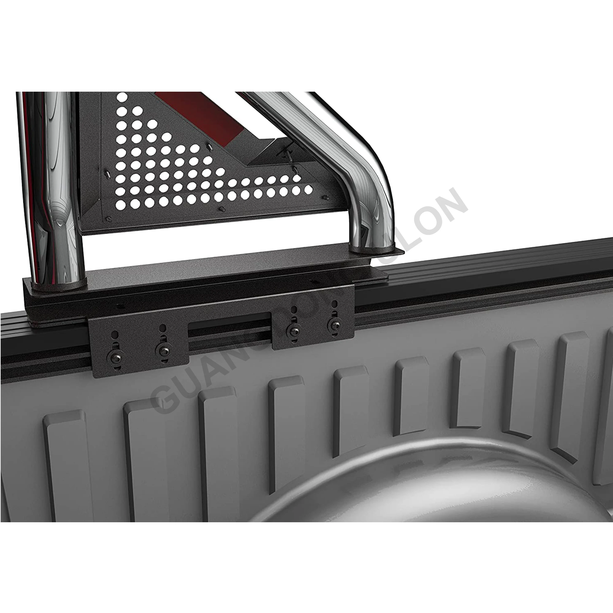 رف البضائع من الفولاذ المقاوم للصدأ قابل للتعديل لـ Ram 1500 FordS F150 SVT RAPTO Chevy Silverado ToyotaS Tundra #4