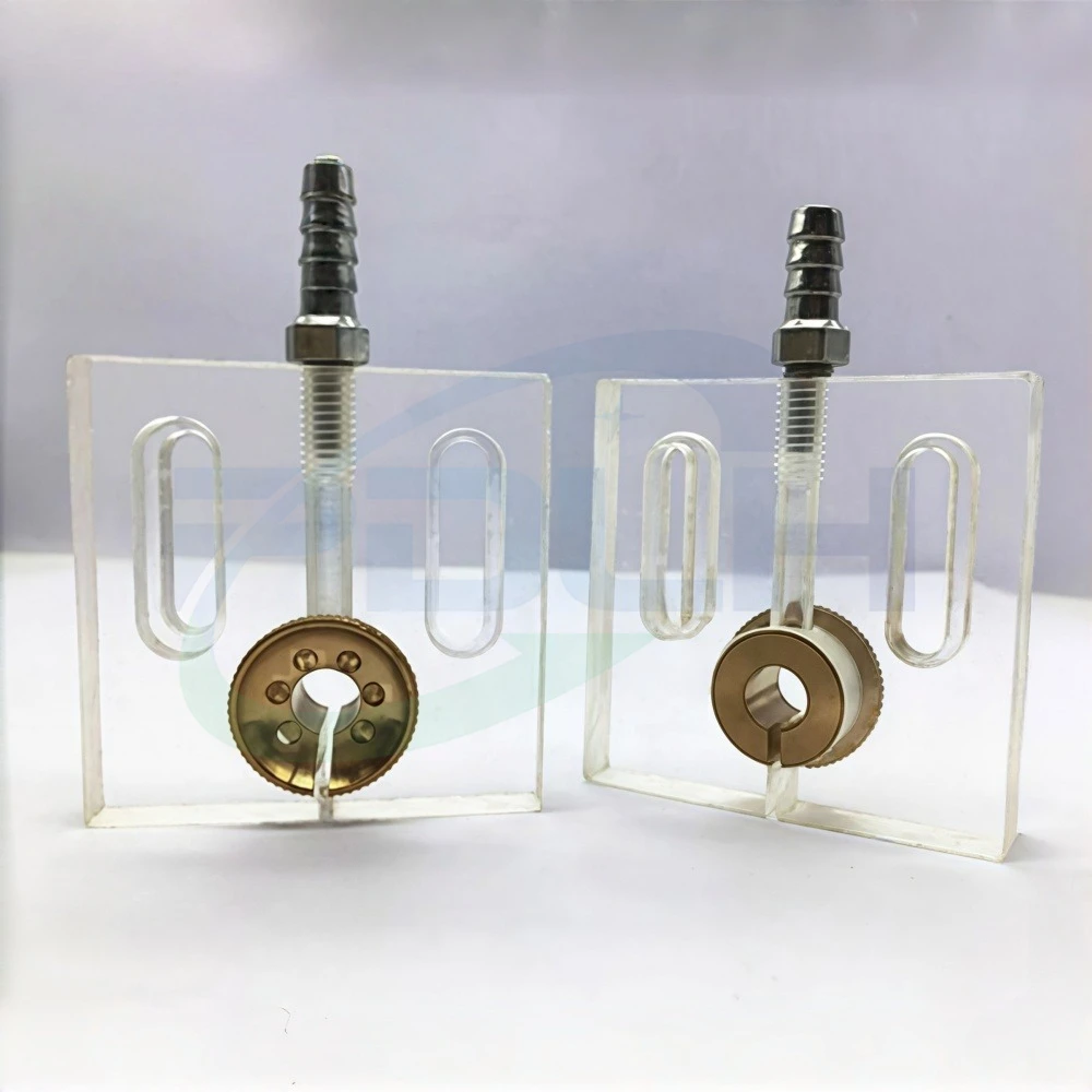 Wire EDM Lower Spray Plate 50mm Opening Magnetic Acrylic Water Guide Plate Small Hole Spare Parts