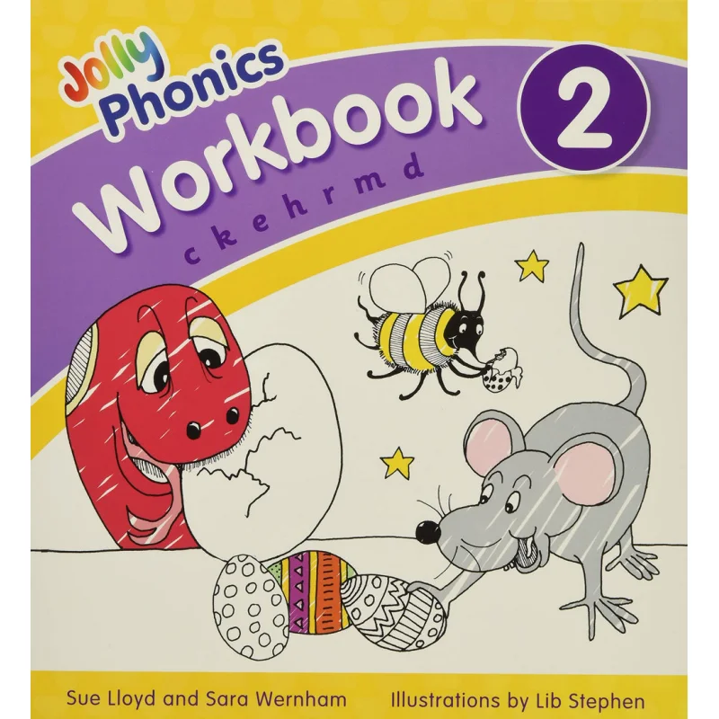 

Рабочая тетрадь Jolly Phonics 2, НОВОЕ ИЗДАНИЕ Sara Wernham Jolly Learning Ltd 9781844146529 Книга
