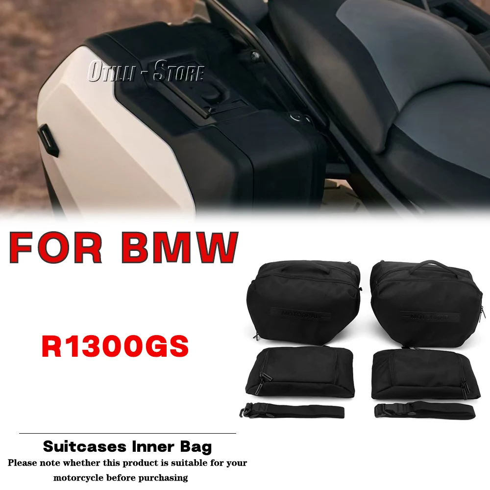 For BMW R1300GS 2023 2024 Motorcycle accessories Carryable Pannier Inner Bag Waterproof 25L~32L Large Capacity Side Bags