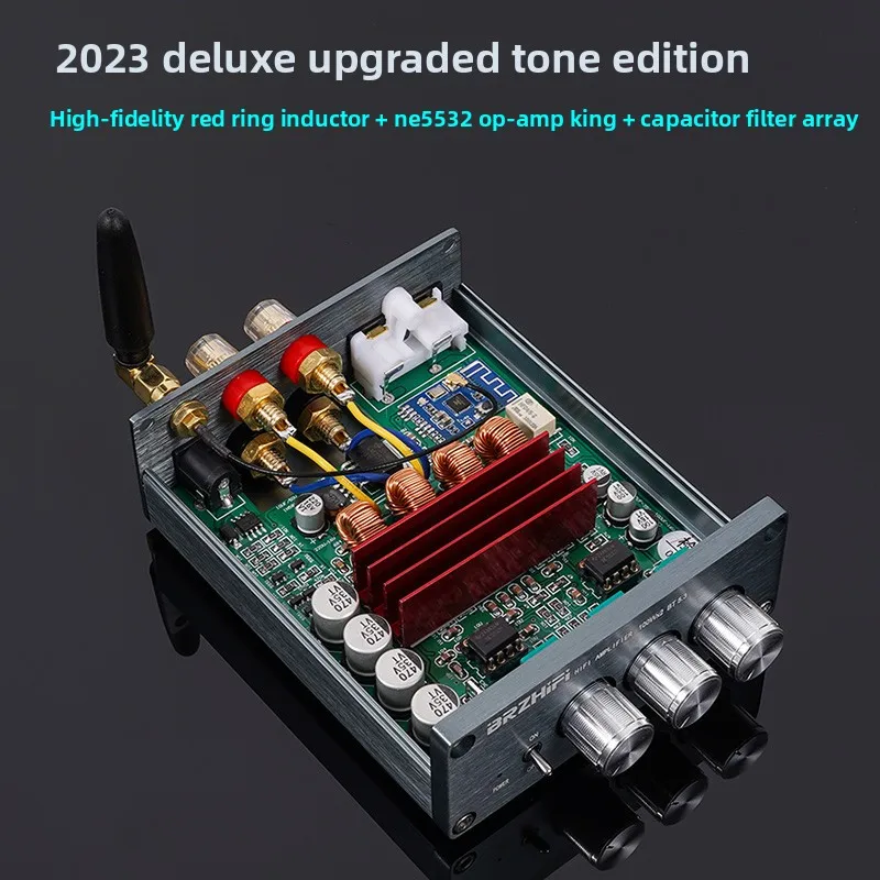 weiliang-bl53a-tpa3116-20-digital-power-amplifier-for-home-desktop-100w-2-red-ring-inductor-bluetooth-53