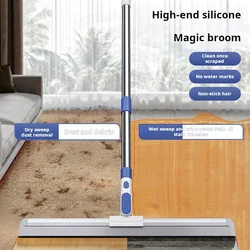 Magic Broom, Silicone Magic Tool, Floor Scraper, Household Mop, Bathroom, Bathroom Scraper, And Hanging Water Board