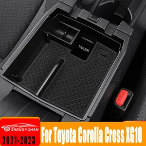 ARMREST Box Central Console, Storage Container, Toyota Corolla Cross XG10 2021 2022 2023, Hybrid Accessories 12 Main Sales Corolla Cross Accessories - №5