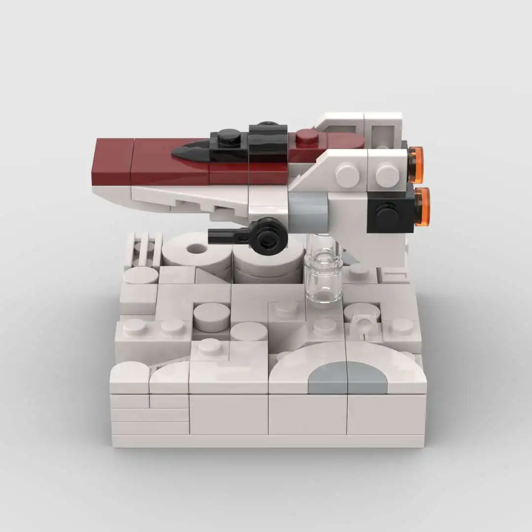 

Planet Battle MOC Building Blocks A-Wing Death Star Building Block Base Model Children's Educational Building Toy Ornament