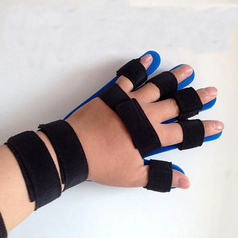 1pc Extension Board Splint Apoplexy Hemiplegia left right Hand Wrist Orthosis Separate Finger Flex Spasm Men Women