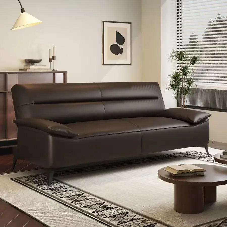 Cat scratching leather sofa bed integrated dual-purpose simple modern small apartment living room rental room office foldable