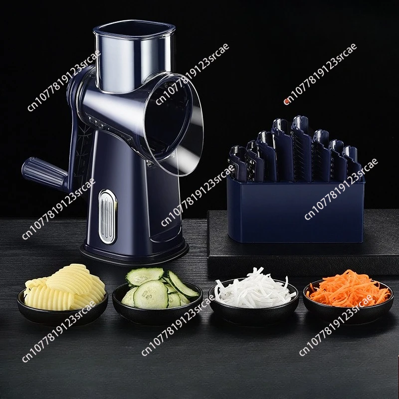 Multifunctional vegetable cutter, hand roller, silk wiper, slicer, potato grater, shredding and cutting machine aaa