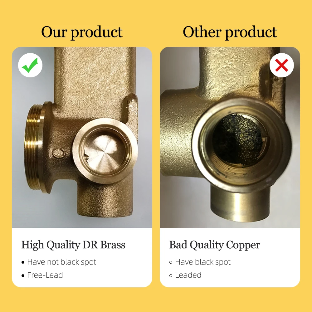 Imagem -05 - Smesiteli Torneira de Instalação para Banheiro Torneira de Água Quente e Fria de Bronze com Dois Buracos e Alça Única