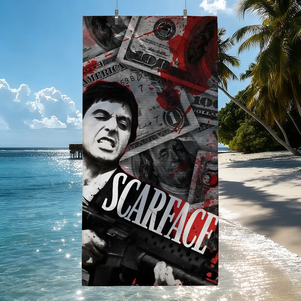 Movie S-Scarface Towel Sports - Outdoor Camping Movies review and price