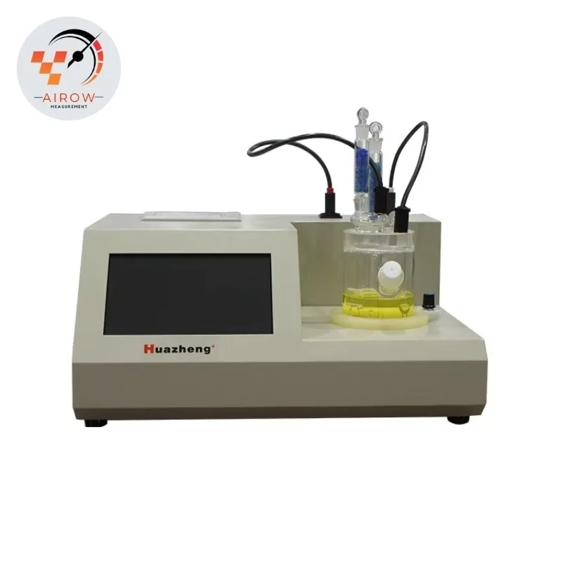 AIROW  HZWS-C2 Portable Transformer Oil Trace Moisture Tester Water Content Analyzer 1-Year Karl Fischer Titration Technique