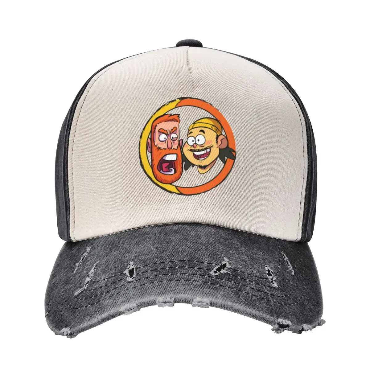 

Bad Friends Andrew Santino & Bobby Lee Circle Design Baseball Cap Hat Luxury Brand Snapback Cap Trucker Hat Women's Beach Men's