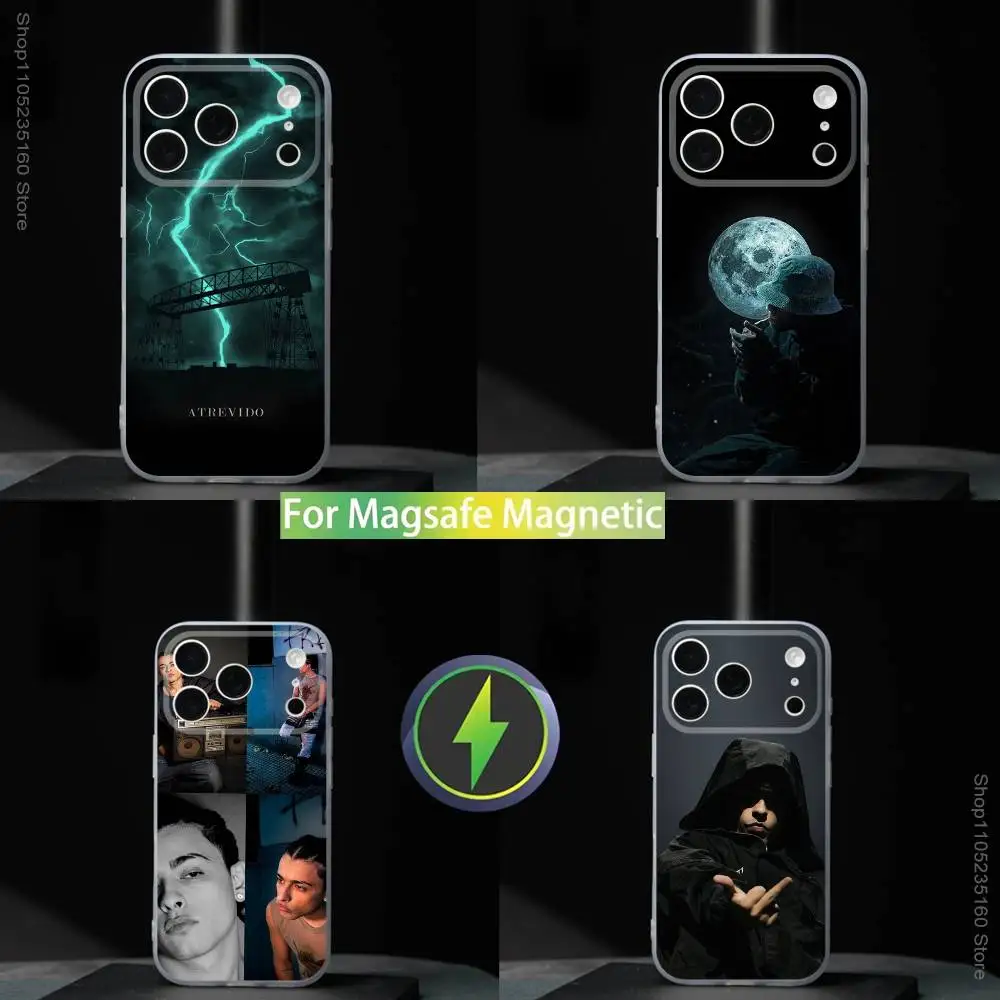 

Trueno F-Fell Me Rapper For iPhone 11,12,13,14,15,16,17,Pro,Max,Plus,Mini,SE4,E Phone Case With Magsafe Wireless