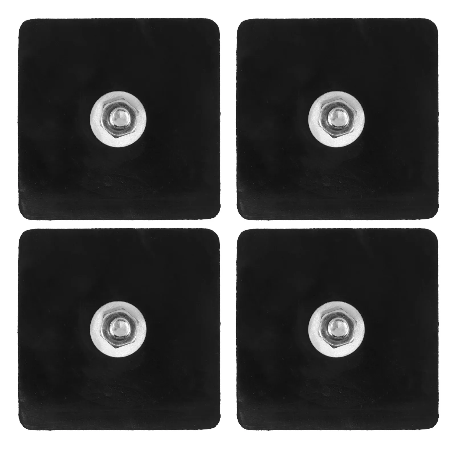 4Pcs Air Conditioner Vibration Isolator Pads Rubber Anti Vibration Feet Outdoor Unit Mat Noise Reducing Durable