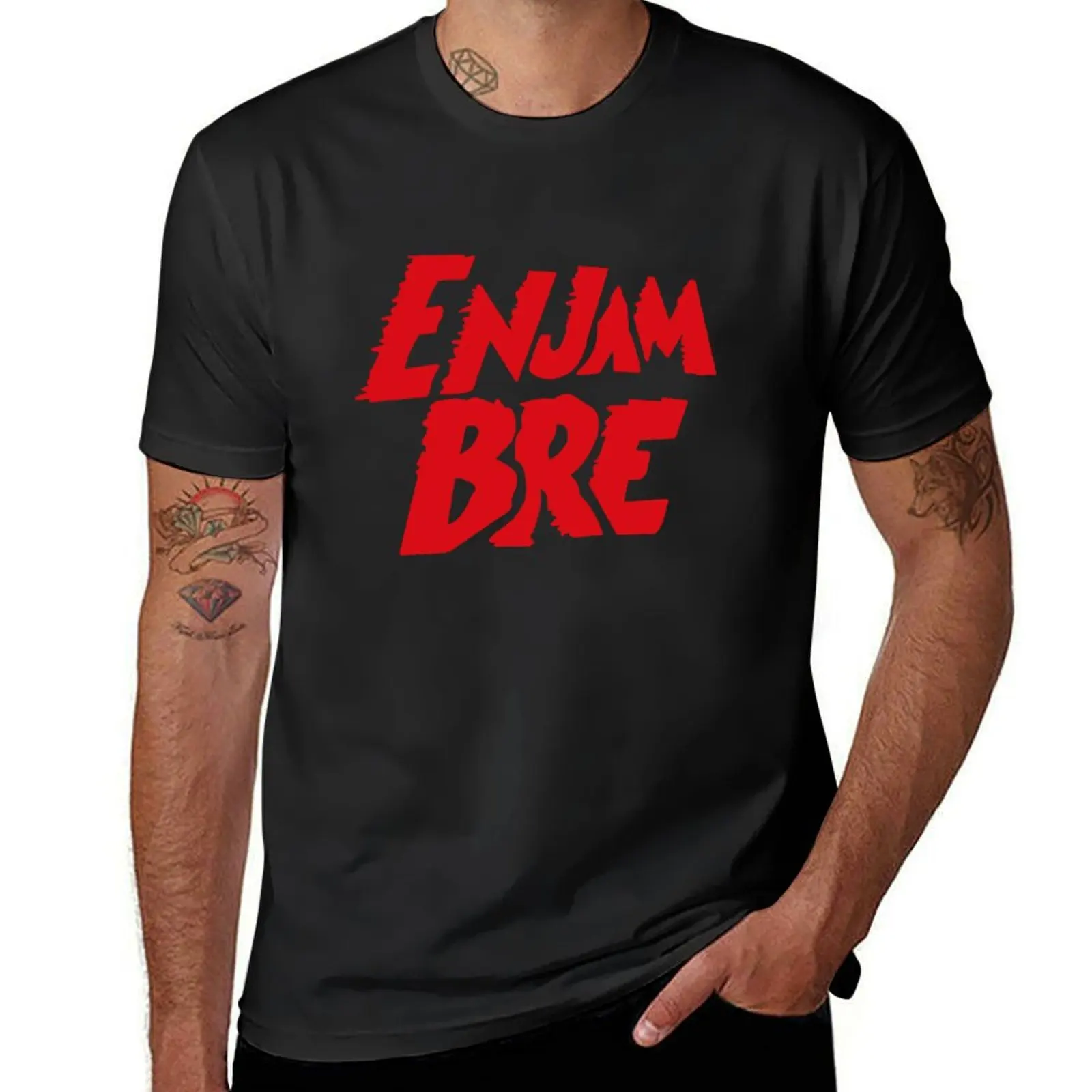 

Enjambre T-Shirt tops sublime Short sleeve tee sports fans mens graphic t-shirts hip hop