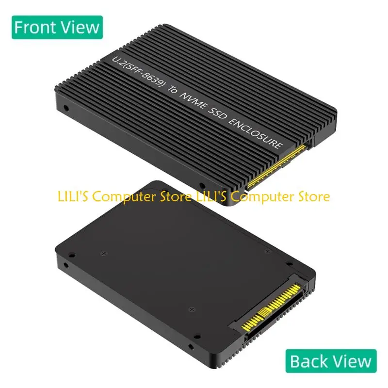 

A52B U.2 SFF 8639 до NVME CARD BOX BOX только эффективный ящик для тепловой рассеивания.