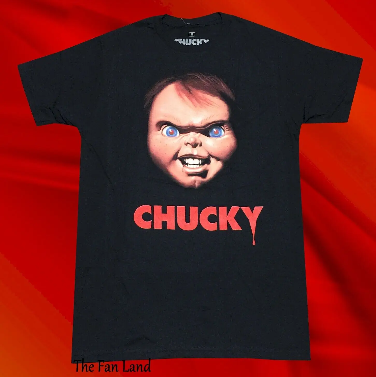 New Chucky Childs Play 1988 Mens Vintage Throwback T-Shirt