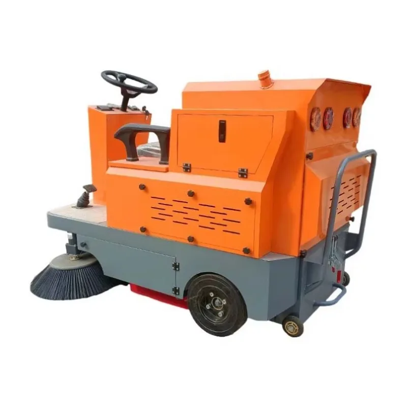 Electric Battery Ride on Road Vacuum Cleaner Sweeper Street Floor Sweeper Truck With Low Price Mini Road Sweeper for Sale