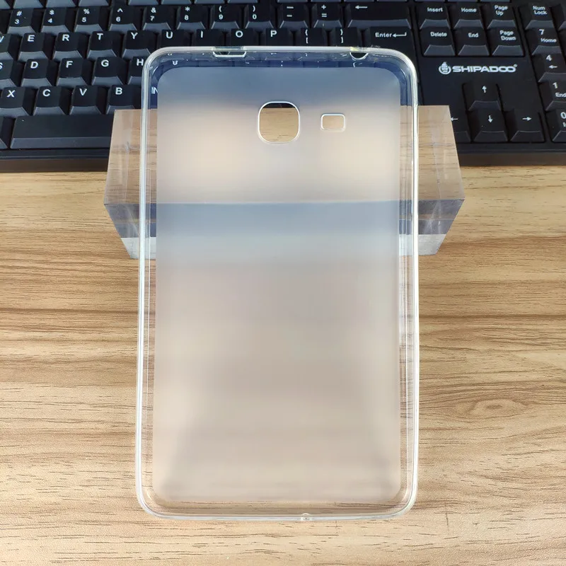 SM-T280 Case for Samsung Galaxy Tab A 7.0 2016 SM-T280 Transparent Soft TPU Shockproof Protective Cover Tablet Case with Gift