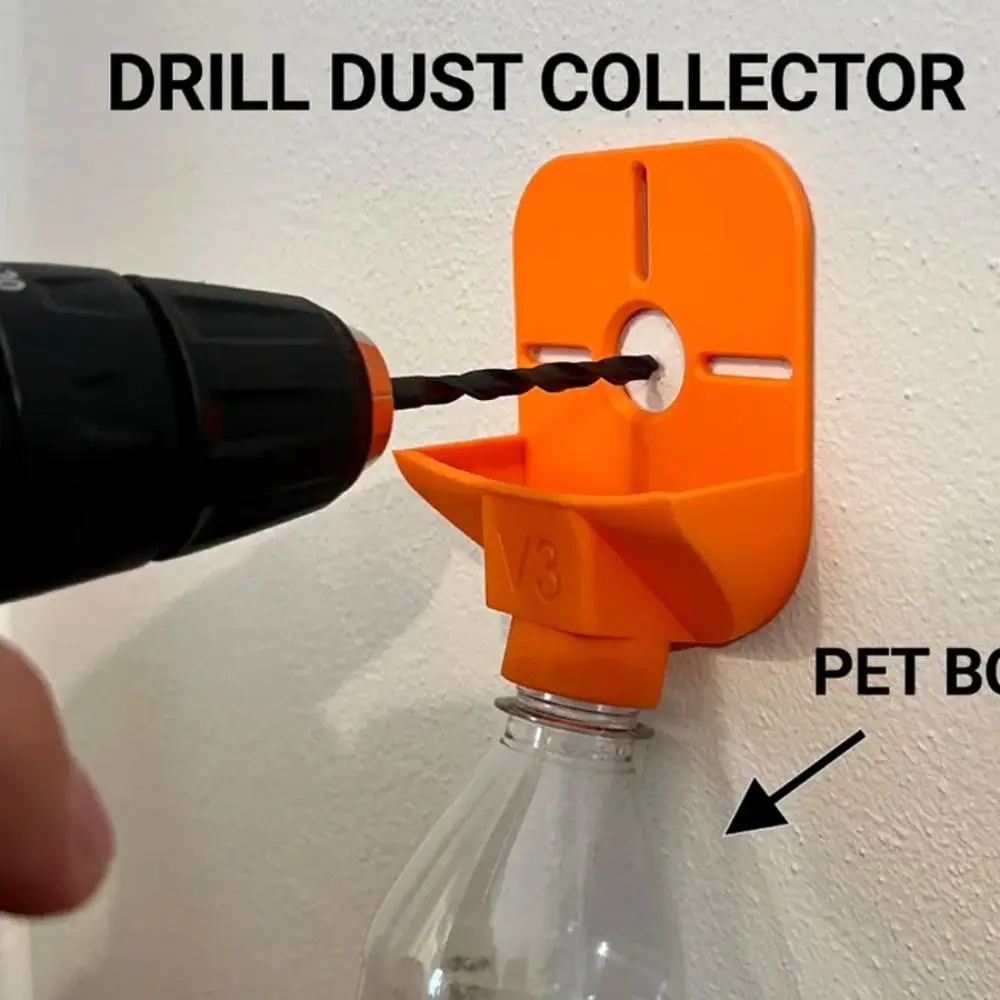 

Universal Non-Slip Dust Cover Case Collection Box Large Capacity Ash Collector Red 10cm Dust Collection Box Drilling Holes