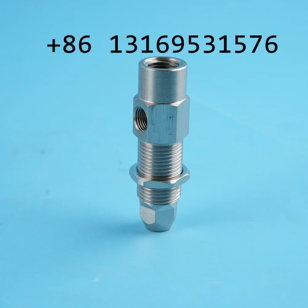 Siphon-Driven Triple-Fuel Atomizing Burner Nozzle for Industrial Boilers: Waste/Fuel Oil Compatibility with  Threaded Mounting