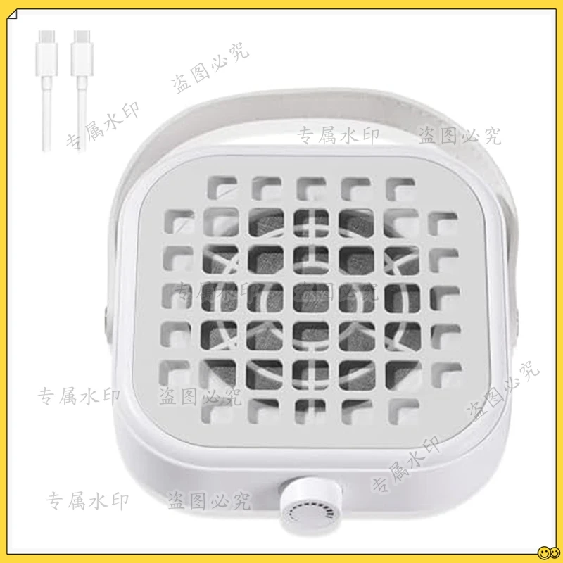 

Nail Powder Collector Mini C Type Dust Collector Fan Powerful Vacuum Cleaner Manicure Pedicure Tool