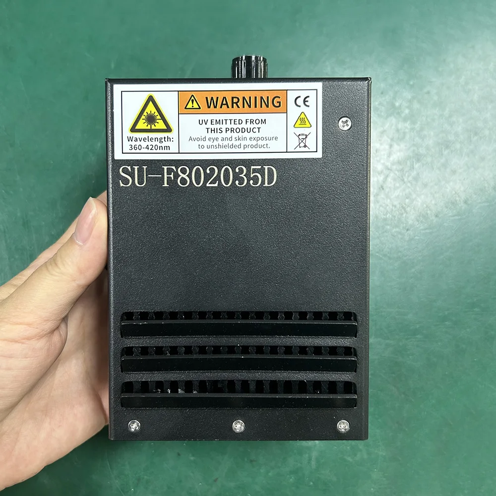 선풍기 냉각 VU LED 경화 램프, 엡손 i3200UV 프린터 XP600, TX800, 깍지 매칭 UV LED 경화 램프, 395NM