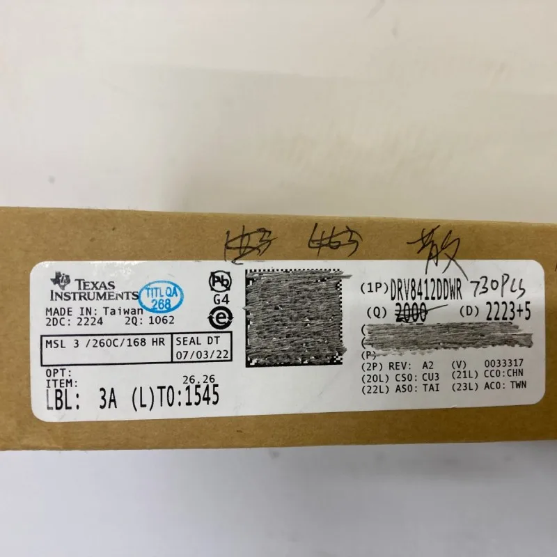 nuovo originale DRV8412DDWR DRV8412DDW DRV8412 HTSSOP-44 chip controller